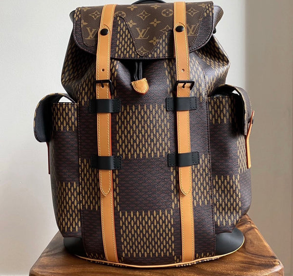 Nigo Christopher backpack bag lv monogram Louis Vuitton damier