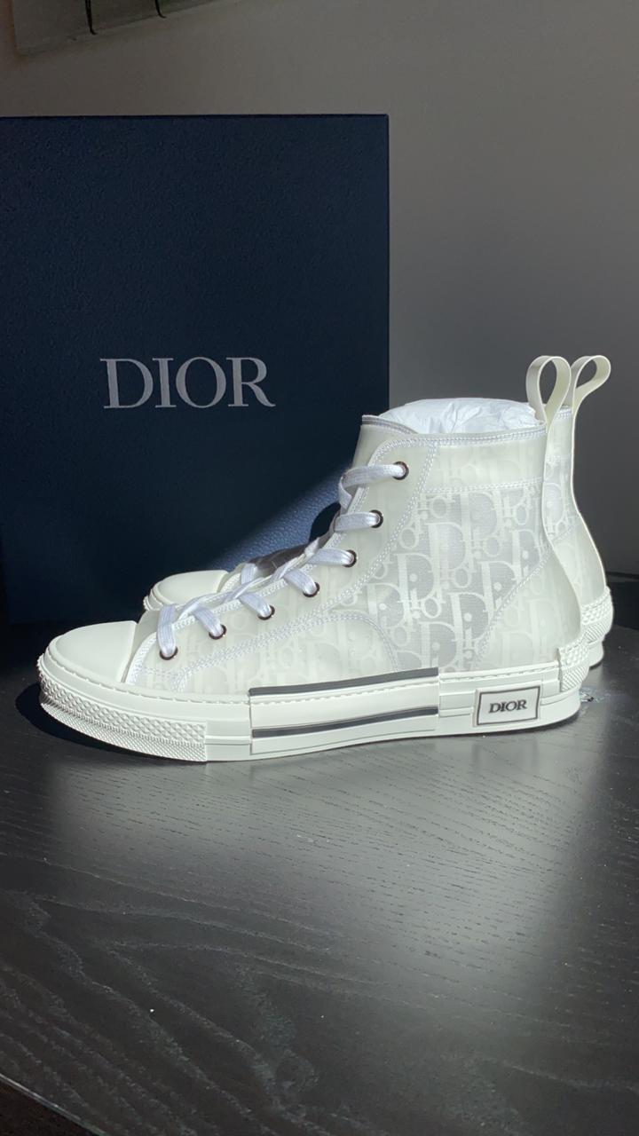 B23's High Top Dior Sneakers